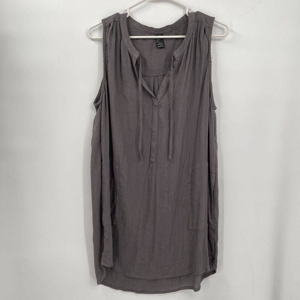 Prana Sleeveless Tunic Dress in Dusty Mauve